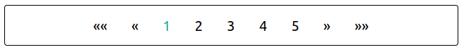 pagination controls